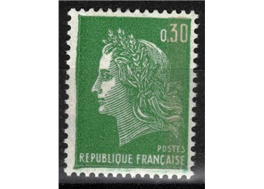 FRANCE 1969 Marianne of Cheffer (phosphorus) MNH**