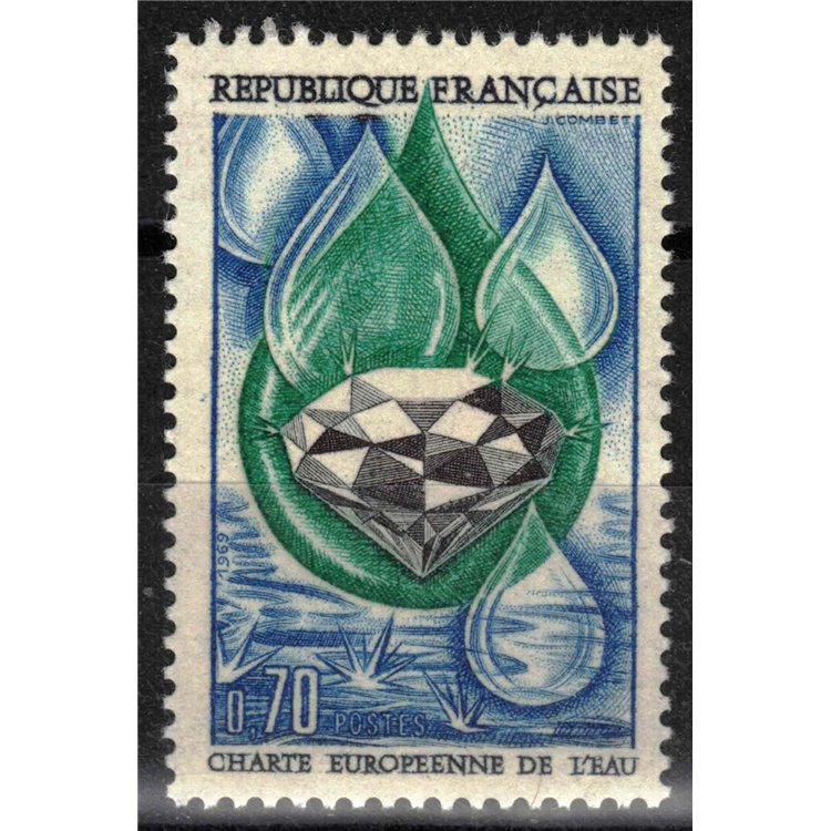 FRANCE 1969 European Water Convention MNH**