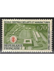 FRANCIA 1969 Scuola delle Arti e Manifatture MNH**
