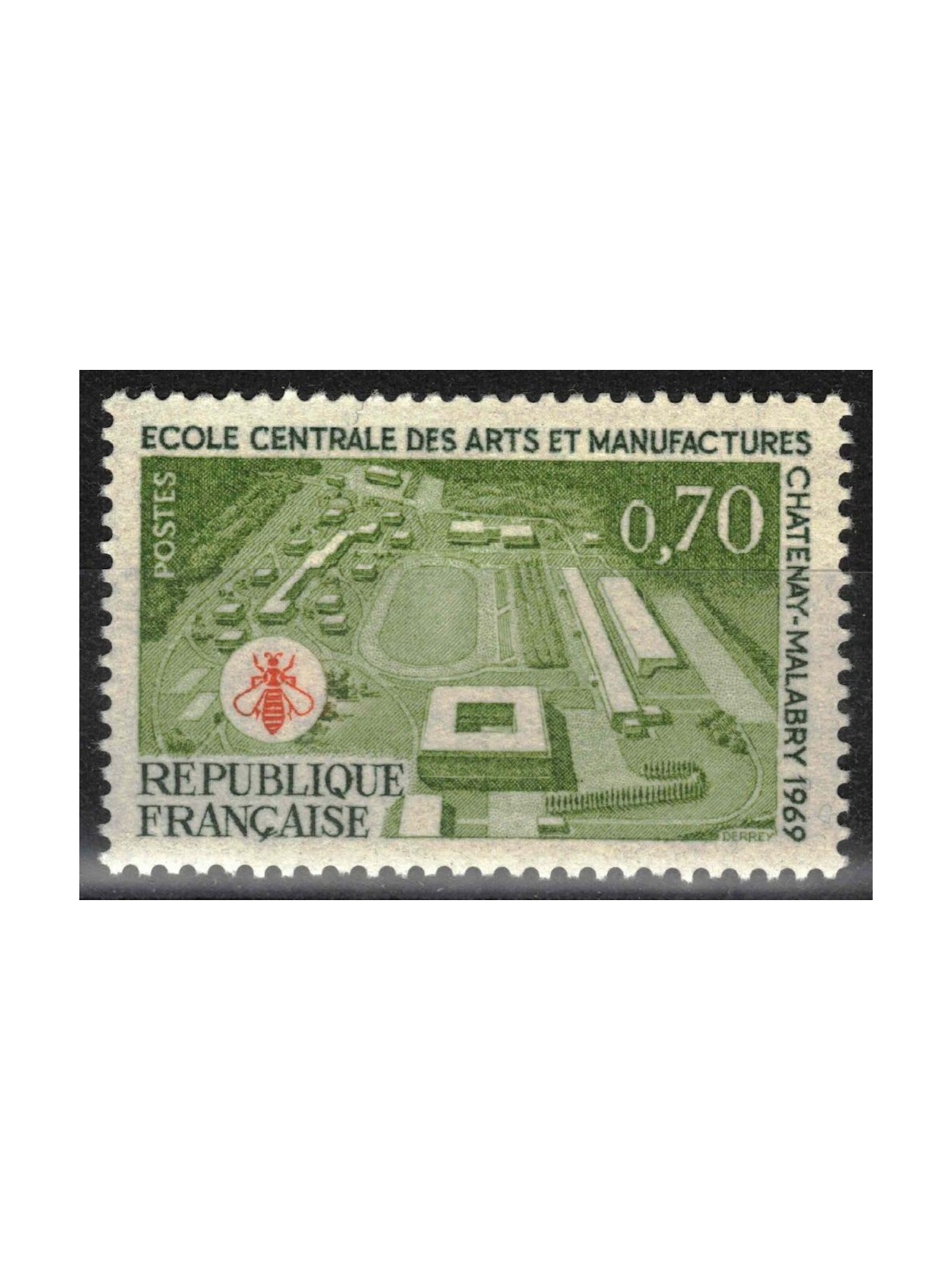 FRANCIA 1969 Scuola delle Arti e Manifatture MNH**
