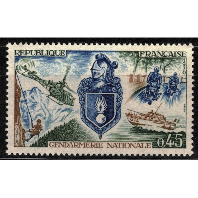 FRANCIA 1970 Gendarmeria nazionale MNH**
