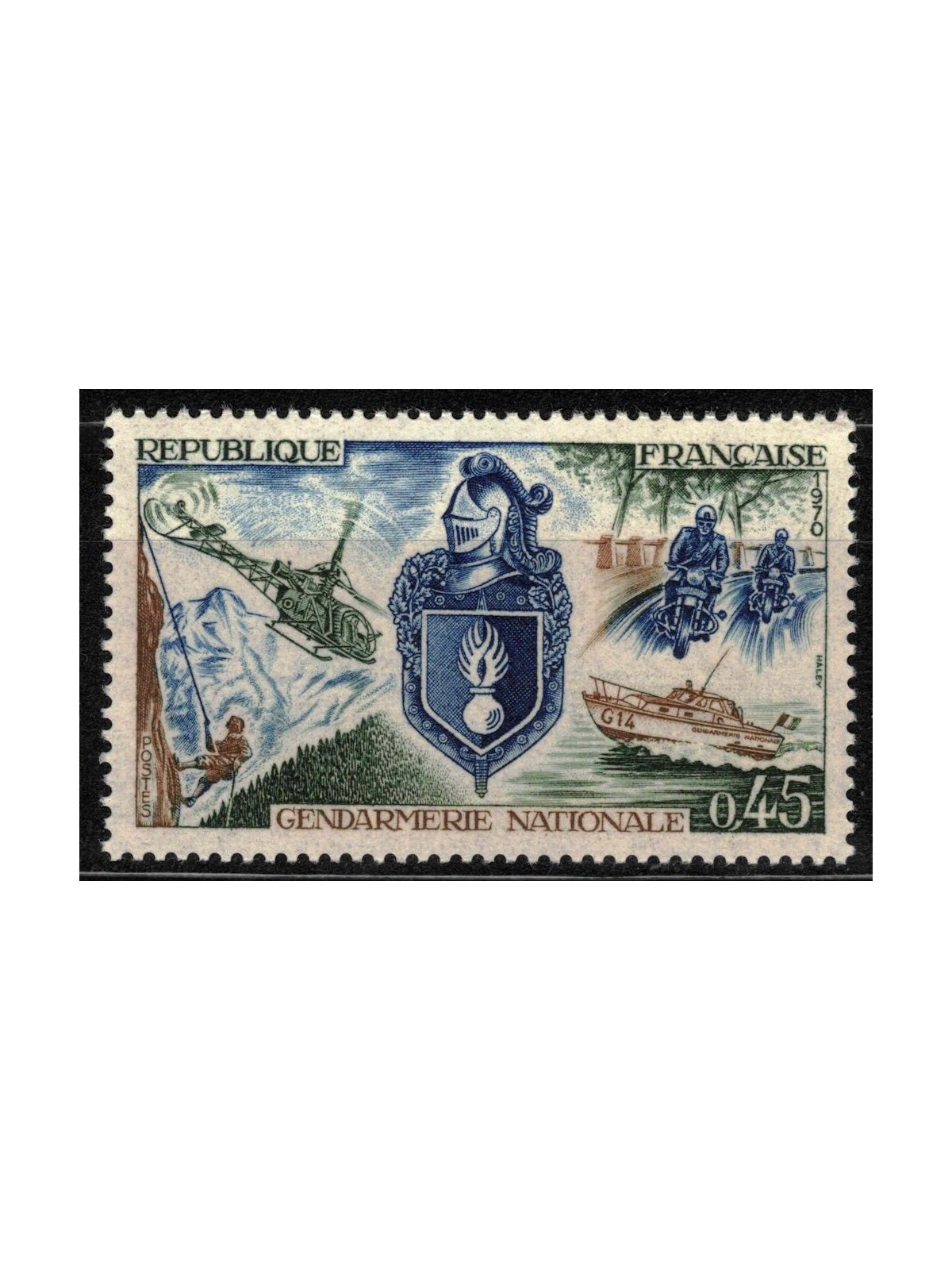 FRANCE 1970 National Gendarmerie MNH**