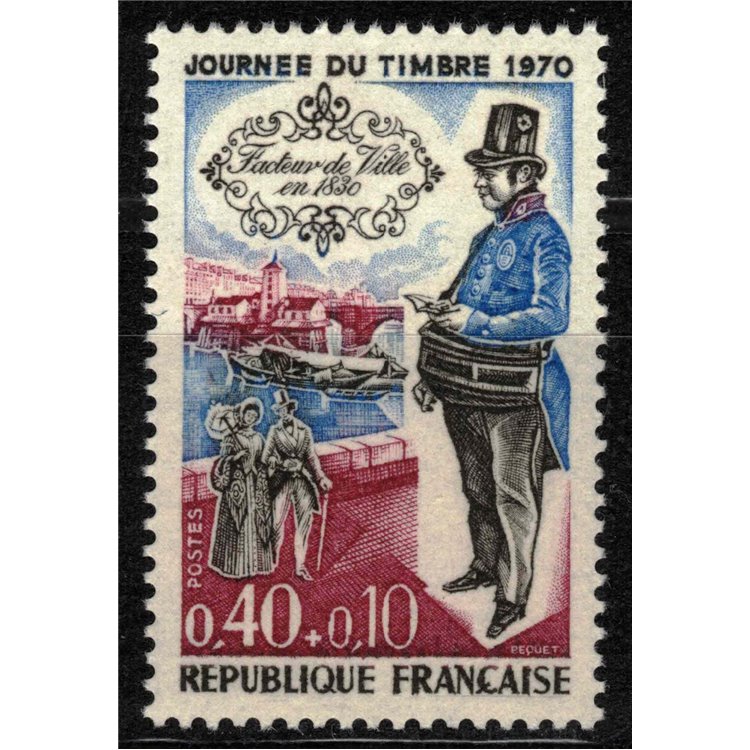 FRANCIA 1970 Giornata del francobollo MNH**