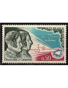 FRANCIA 1970 Scoperta del chinino MNH**