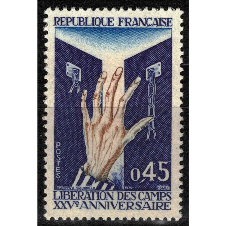 FRANCIA 1970 Liberazione dai campi di concentramento MNH**