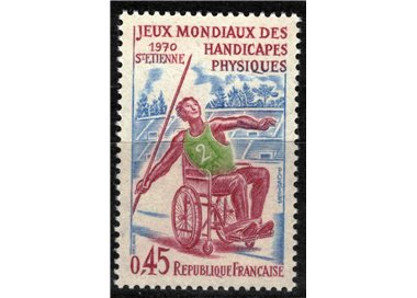 FRANCIA 1970 Giochi mondiali per minorati fisici MNH**