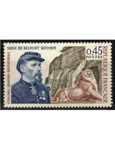 FRANCE 1970 Siege of Belfort MNH**
