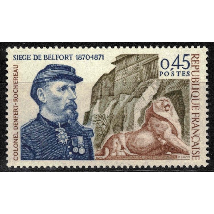 FRANCE 1970 Siege of Belfort MNH**