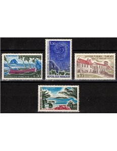 FRANCIA 1970 Serie turistica 4v MNH**