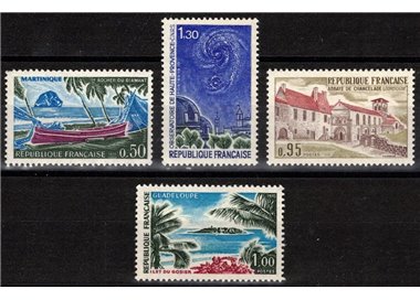 FRANCIA 1970 Serie turistica 4v MNH**
