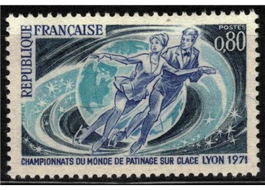 FRANCE 1971 Ice Skating Championships MNH**