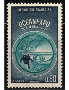 FRANCIA 1971 Salone internazionale Océanexpo MNH**
