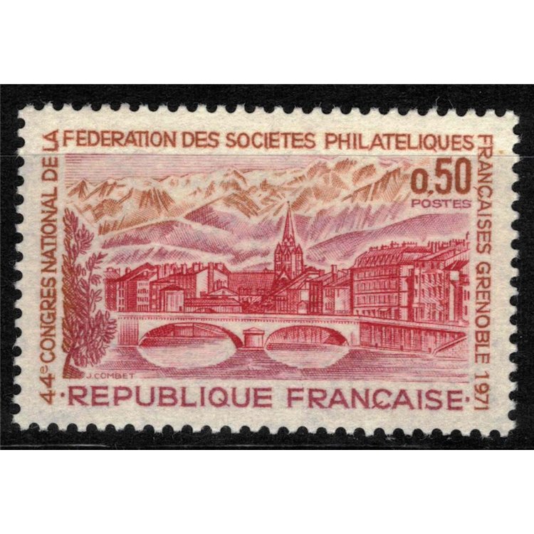 FRANCIA 1971 Società Filateliche Francesi MNH**