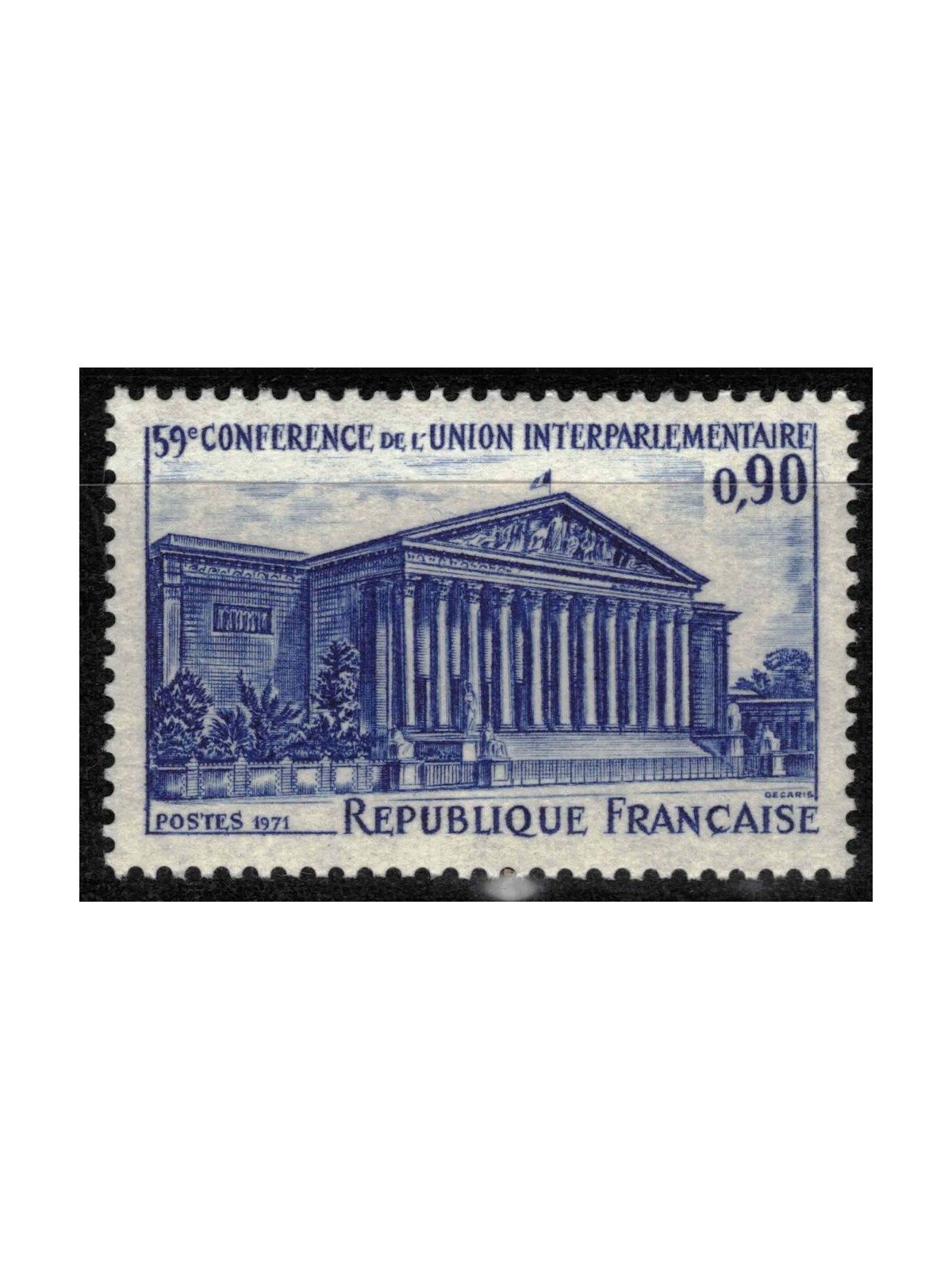 FRANCE 1971 Interparliamentary Union MNH**