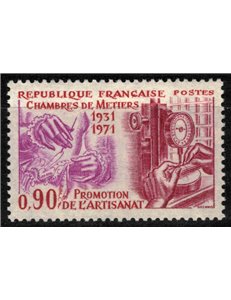 FRANCIA 1971 Associazione Arti e Mestieri MNH**