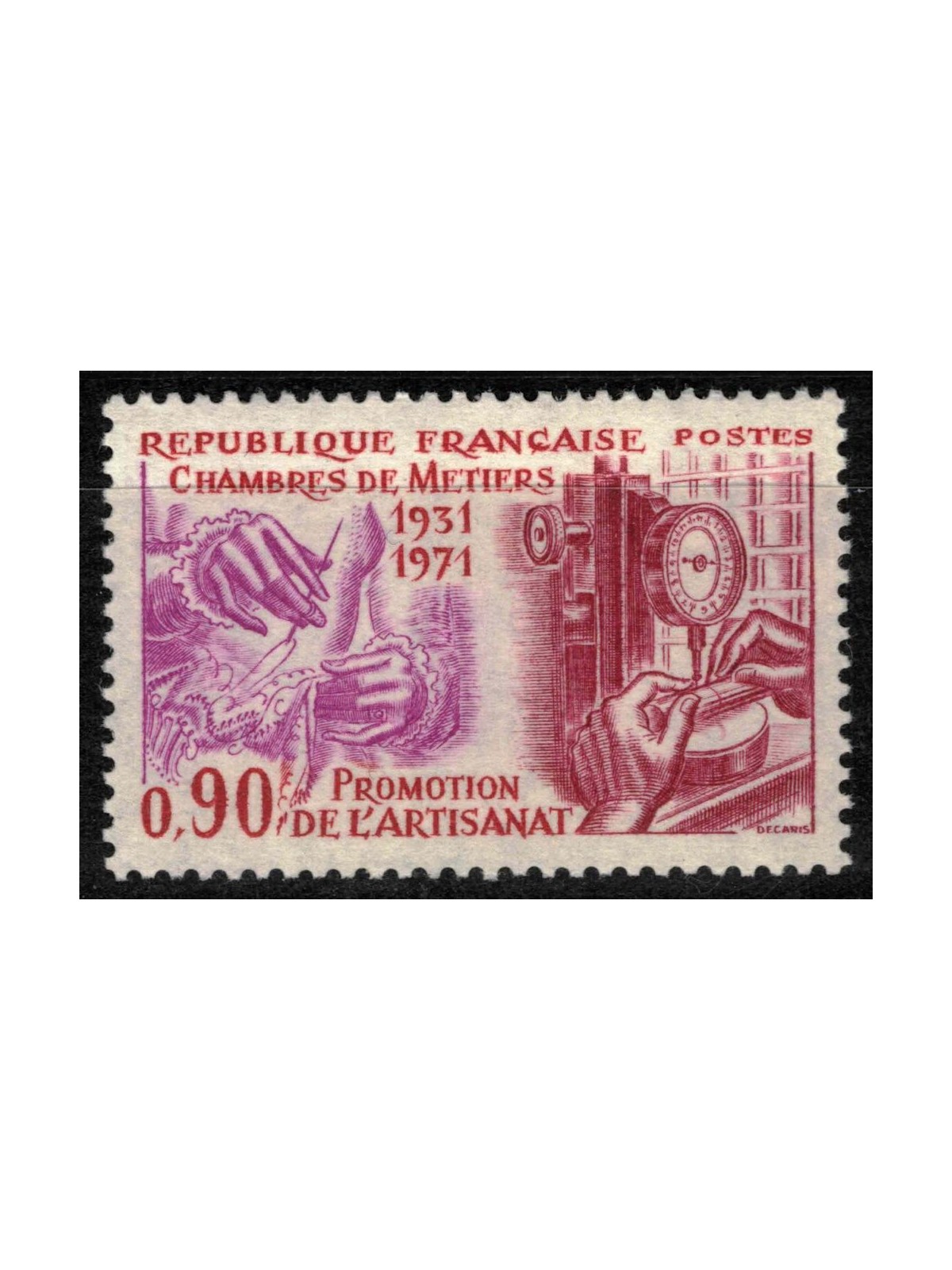 FRANCIA 1971 Associazione Arti e Mestieri MNH**