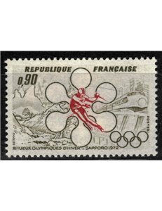 FRANCE 1972 Winter Olympic Games MNH**