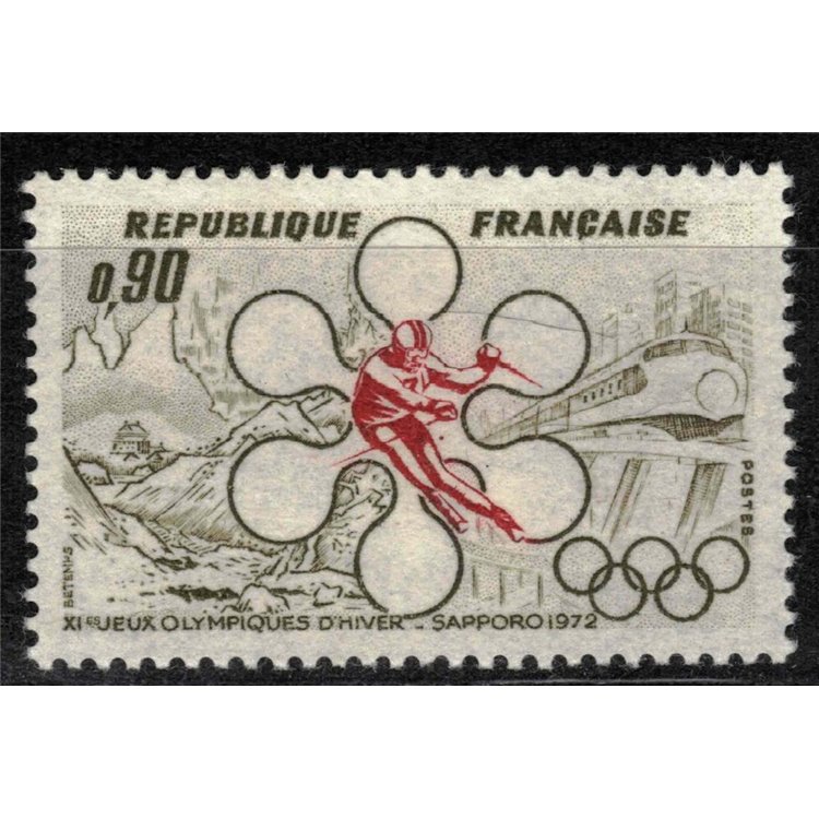 FRANCE 1972 Winter Olympic Games MNH**