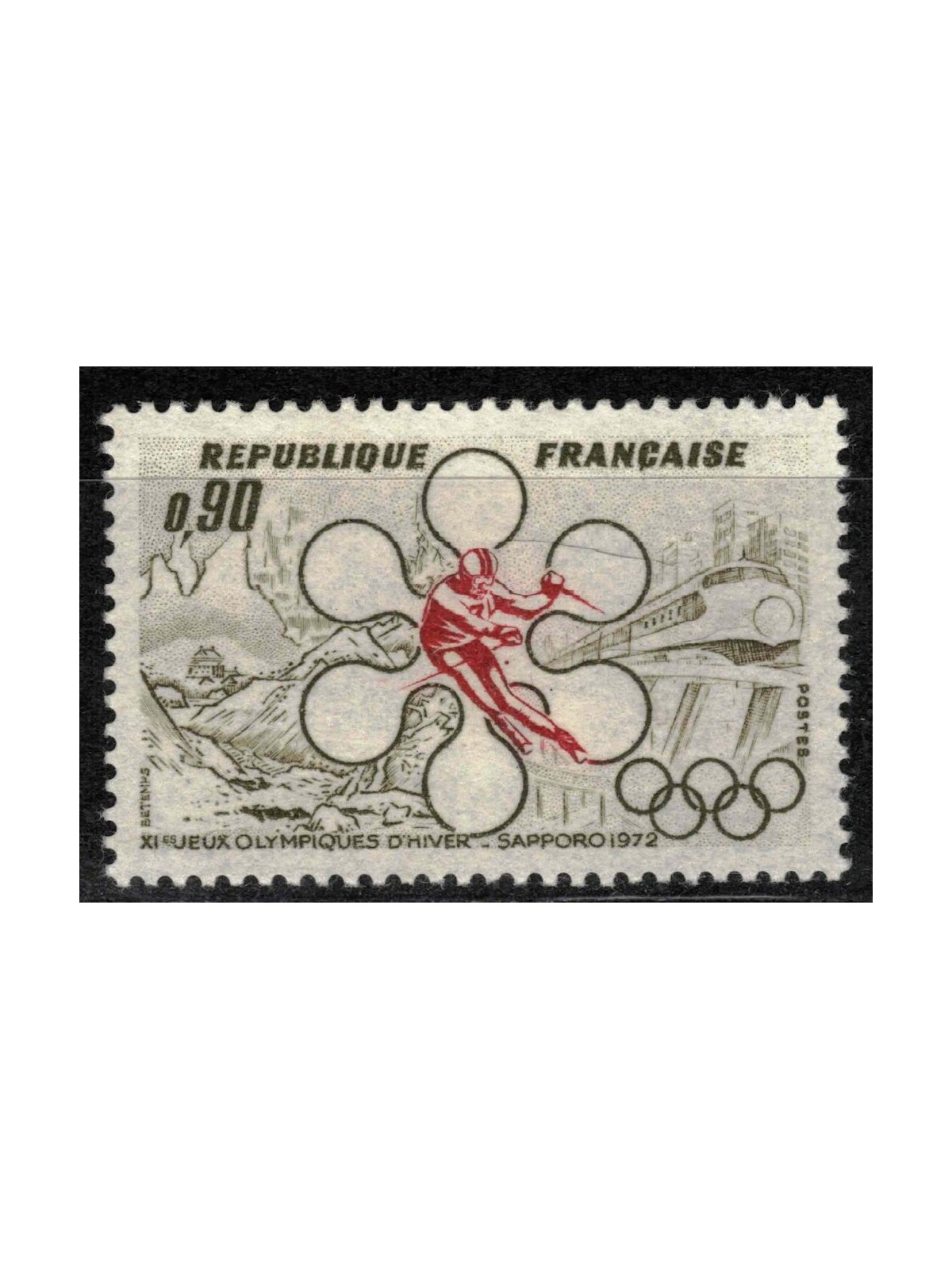 FRANCIA 1972 Giochi olimpici invernali MNH**