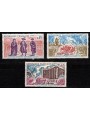FRANCE 1971 History of France (6th series) 3v MNH**