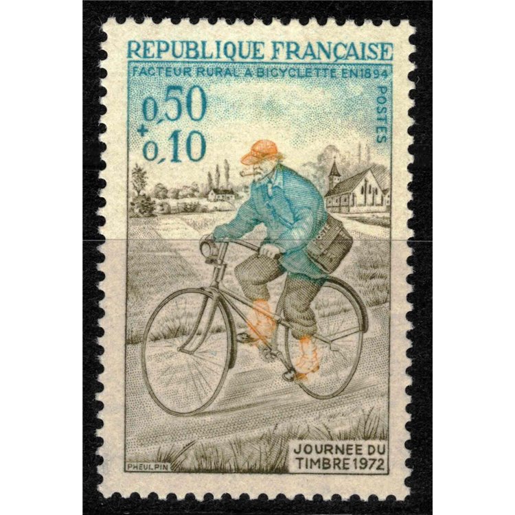 FRANCIA 1972 Giornata del francobollo MNH**