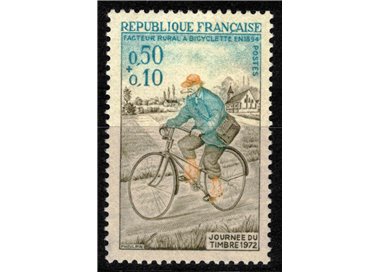 FRANCE 1972 Stamp Day MNH**
