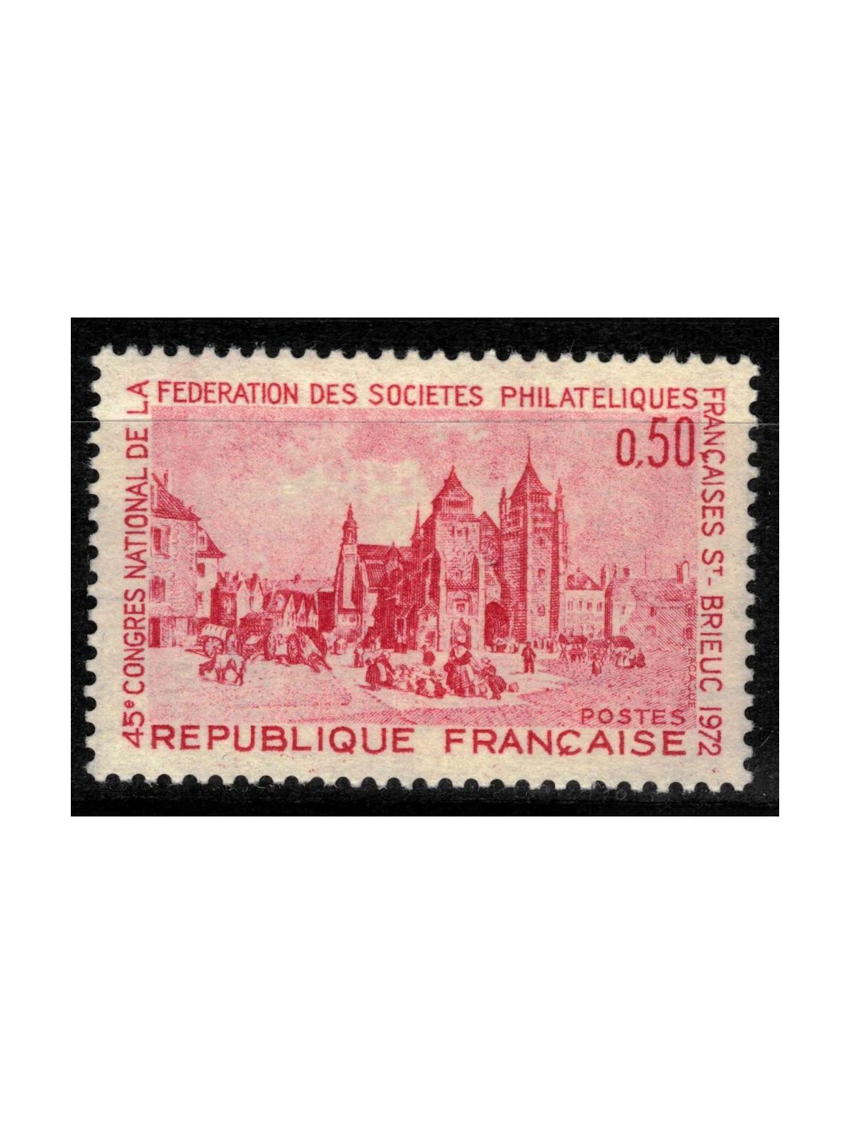 FRANCE 1972 French Philatelic Societies MNH**
