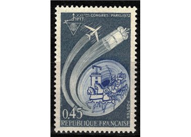 FRANCE 1972 World Congress of PTT MNH**