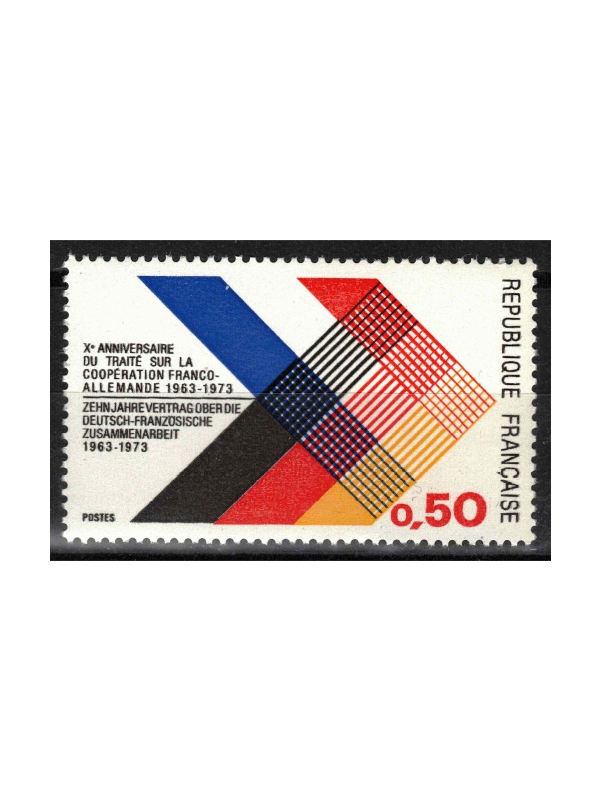 FRANCIA 1973 Cooperazione franco-tedesca MNH**