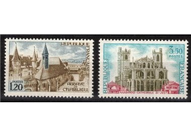 FRANCE 1972 Tourist series 2v MNH**