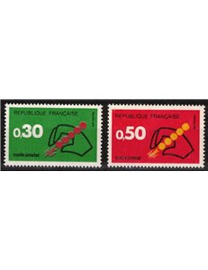 FRANCE 1972 Postal Code 2v MNH**