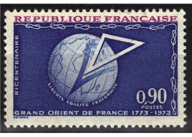 FRANCIA 1973 Grande Oriente di Francia MNH**