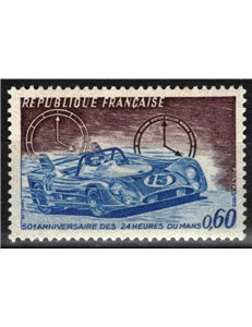 FRANCE 1973 Car Race MNH**