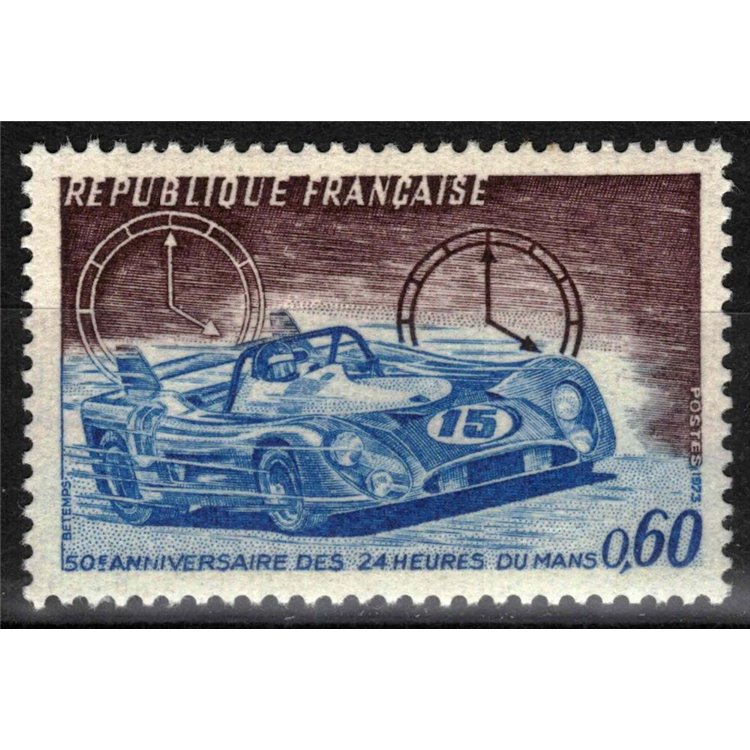 FRANCIA 1973 Corsa automobilistica MNH**