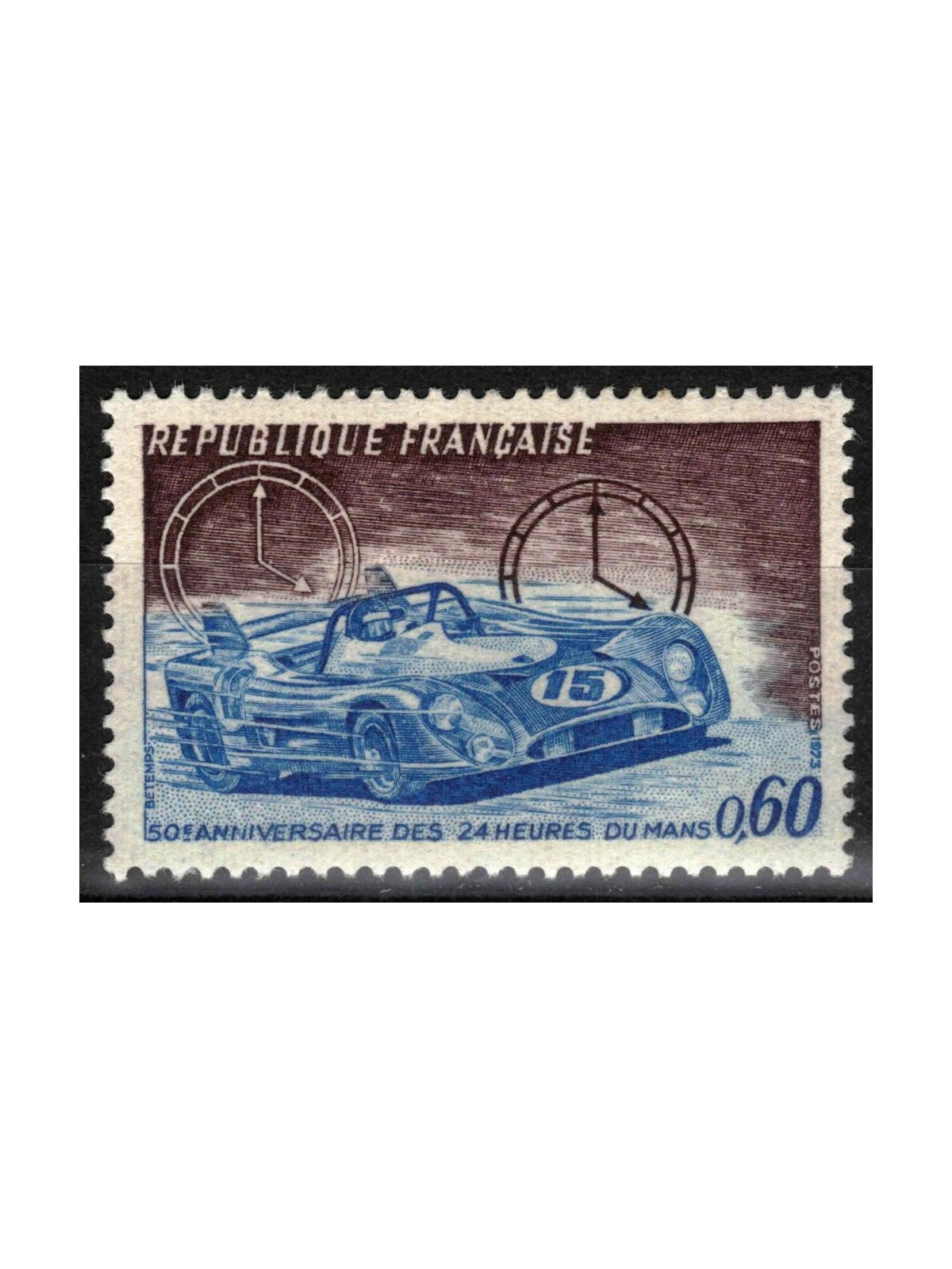 FRANCIA 1973 Corsa automobilistica MNH**