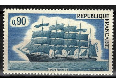 FRANCIA 1973 Veliero France II MNH**