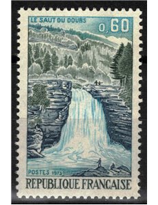 FRANCIA 1973 Serie turistica (cascata) MNH**