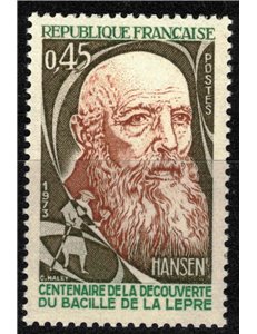 FRANCIA 1973 Bacillo della lebbra MNH**