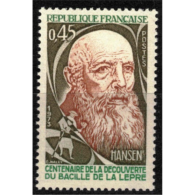 FRANCE 1973 Leprosy bacillus MNH**