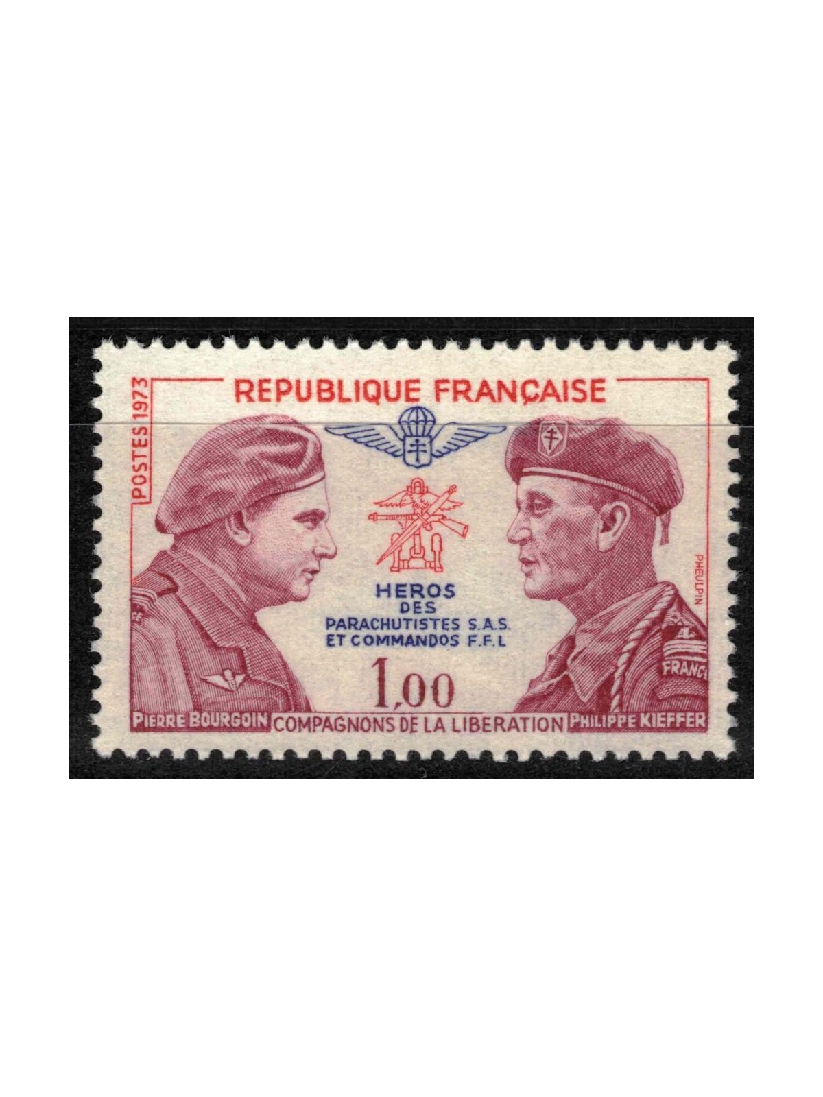 FRANCIA 1973 Eroi della Liberazione MNH**