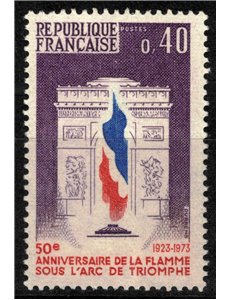 FRANCE 1973 Flame of the Arc de Triomphe MNH**