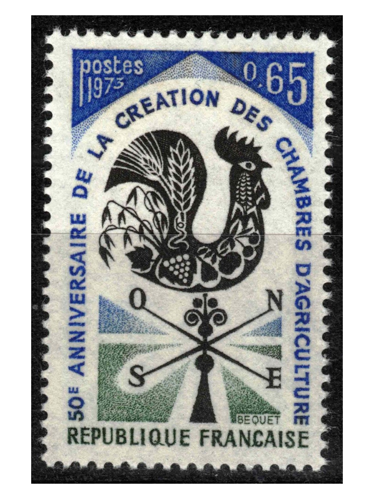 FRANCIA 1973 Camere di Agricoltura MNH**
