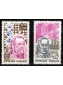 FRANCE 1973 Pro Red Cross (famous people) 2v MNH**