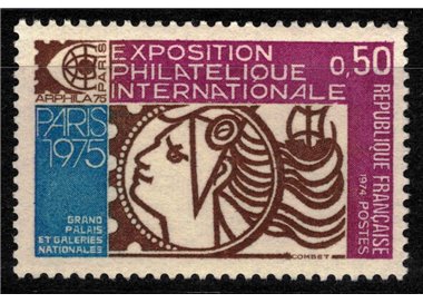 FRANCE 1974 Philatelic Exhibition MNH**