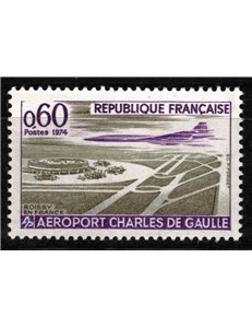 FRANCIA 1974 Aeroporto Charles de Gaulle MNH**