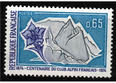 FRANCIA 1974 Club alpino francese MNH**