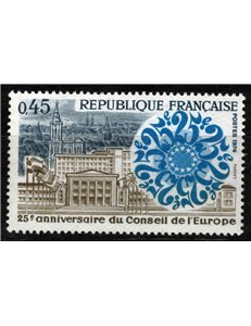 FRANCIA 1974 Consiglio d'Europa MNH**