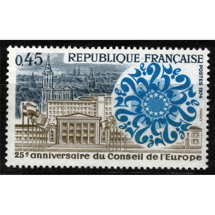 FRANCE 1974 Council of Europe MNH**