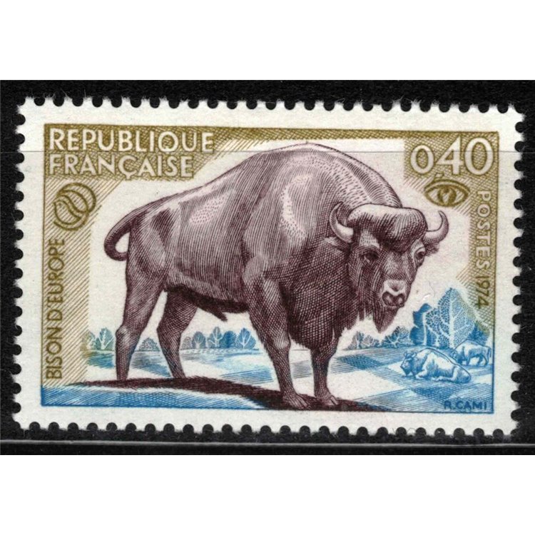 FRANCIA 1974 Protezione della natura MNH**