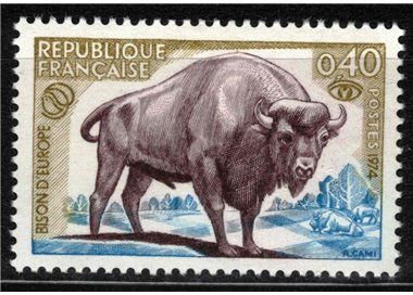 FRANCIA 1974 Protezione della natura MNH**